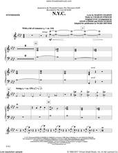 Cover icon of N.Y.C. (complete set of parts) sheet music for orchestra/band by Mark Brymer, Charles Strouse and Martin Charnin, intermediate skill level