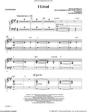 Cover icon of I Lived (complete set of parts) sheet music for orchestra/band by OneRepublic, Jacob Narverud, Noel Zancanella and Ryan Tedder, intermediate skill level