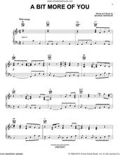 Cover icon of A Bit More Of You sheet music for piano solo by George Harrison, intermediate skill level