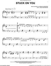 Cover icon of Stuck On You, (intermediate) sheet music for piano solo by Elvis Presley, Aaron Schroeder and J. Leslie McFarland, intermediate skill level