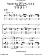 Cover icon of What If No One's Watching sheet music for guitar (tablature) by Ani DiFranco, intermediate skill level