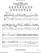 Cover icon of Fixing Her Hair sheet music for guitar (tablature) by Ani DiFranco, intermediate skill level