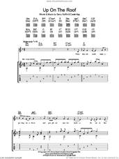 Cover icon of Up On The Roof sheet music for guitar (tablature) by James Taylor, The Drifters, Carole King and Gerry Goffin, intermediate skill level