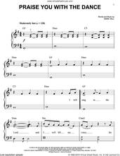 Cover icon of Praise You With The Dance sheet music for piano solo by Casting Crowns and Mark Hall, easy skill level