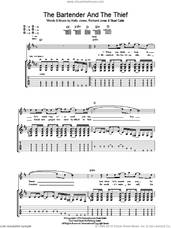 Cover icon of The Bartender And The Thief sheet music for guitar (tablature) by Stereophonics, Kelly Jones, Richard Jones and Stuart Cable, intermediate skill level