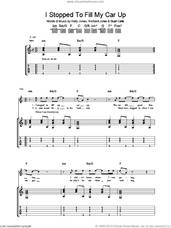 Cover icon of I Stopped To Fill My Car Up sheet music for guitar (tablature) by Stereophonics, Kelly Jones, Richard Jones and Stuart Cable, intermediate skill level