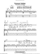 Cover icon of Caravan Holiday sheet music for guitar (tablature) by Stereophonics and Kelly Jones, intermediate skill level