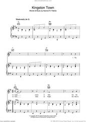 Cover icon of Kingston Town sheet music for voice, piano or guitar by UB40 and Kenrick R. Patrick, intermediate skill level