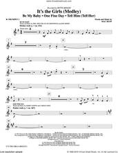 Cover icon of It's the Girls (Medley) sheet music for orchestra/band (Bb trumpet 2) by Mac Huff, Andy Kim, Bette Midler, Ellie Greenwich, Jeff Barry, Phil Spector and Ronettes, intermediate skill level