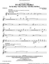 Cover icon of It's the Girls (Medley) sheet music for orchestra/band (Bb tenor saxophone) by Mac Huff, Andy Kim, Bette Midler, Ellie Greenwich, Jeff Barry, Phil Spector and Ronettes, intermediate skill level