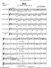 Cover icon of Waltz From Serenade For Strings Op. 48 (COMPLETE) sheet music for clarinet sextet by Pyotr Ilyich Tchaikovsky, Frank Sacci and Tschaikowsky, classical score, intermediate skill level