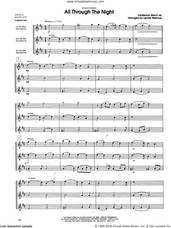 Cover icon of All Through the Night (COMPLETE) sheet music for saxophone trio by Lennie Niehaus, intermediate skill level