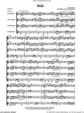 Cover icon of Nola (COMPLETE) sheet music for four clarinets by James 