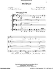 Cover icon of Blue Moon sheet music for choir (SATB: soprano, alto, tenor, bass) by Lorenz Hart, Anne Raugh, Deke Sharon and Richard Rogers, intermediate skill level