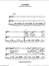 Cover icon of Lovelight sheet music for voice, piano or guitar by Robbie Williams, Lewis Taylor and Andrew Taylor, intermediate skill level