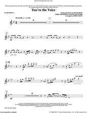 Cover icon of You're the Voice (arr. Kirby Shaw) (complete set of parts) sheet music for orchestra/band by Kirby Shaw, Andy Quanta, Chris Thompson, John Farnham, Keith Reid, Maggie Ryder and Rebecca St. James, intermediate skill level