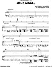 Cover icon of Juicy Wiggle sheet music for voice, piano or guitar by Redfoo, Brandon Michael Garcia and Stefan Gordy, intermediate skill level
