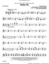 Cover icon of Rather Be (complete set of parts) sheet music for orchestra/band by Mark Brymer, Clean Bandit feat. Jess Glynne, Grace Chatto, Jack Patterson, James Napier and Nicole Marshall, intermediate skill level