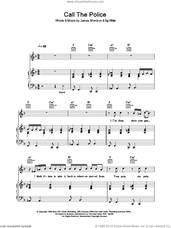 Cover icon of Call The Police sheet music for voice, piano or guitar by James Morrison and Eg White, intermediate skill level
