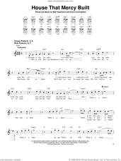 Cover icon of House That Mercy Built sheet music for guitar solo (chords) by Point Of Grace, Grant Cunningham and Matt Huesmann, easy guitar (chords)