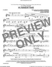 Cover icon of Summertime sheet music for orchestra/band (clarinet) by George Gershwin, Dorothy Heyward, DuBose Heyward, Ira Gershwin and Mac Huff, intermediate skill level