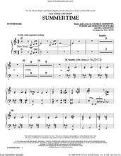Cover icon of Summertime sheet music for orchestra/band (synthesizer) by George Gershwin, Dorothy Heyward, DuBose Heyward, Ira Gershwin and Mac Huff, intermediate skill level