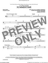 Cover icon of Summertime sheet music for orchestra/band (suspended cymbal) by George Gershwin, Dorothy Heyward, DuBose Heyward, Ira Gershwin and Mac Huff, intermediate skill level