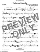Cover icon of California Dreamin' (complete set of parts) sheet music for orchestra/band by Kirby Shaw, John Phillips, Michelle Phillips and The Mamas & The Papas, intermediate skill level