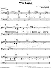 Cover icon of You Alone sheet music for voice, piano or guitar by David Crowder and Jack Parker, intermediate skill level