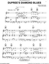 Cover icon of Dupree's Diamond Blues sheet music for voice, piano or guitar by Grateful Dead, Jerry Garcia and Robert Hunter, intermediate skill level