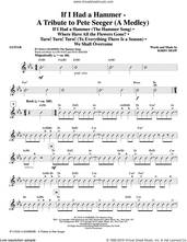 Cover icon of If I Had A Hammer, a tribute to pete seeger sheet music for orchestra/band (guitar) by Pete Seeger, Kirby Shaw, Peter, Paul & Mary, Trini Lopez and Lee Hays, intermediate skill level