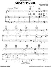 Cover icon of Crazy Fingers sheet music for voice, piano or guitar by Grateful Dead, Jerry Garcia and Robert Hunter, intermediate skill level