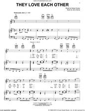 Cover icon of They Love Each Other sheet music for voice, piano or guitar by Grateful Dead, Jerry Garcia and Robert Hunter, intermediate skill level