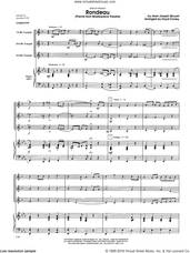 Cover icon of Rondeau (Theme From Masterpiece Theatre) (COMPLETE) sheet music for trumpet trio and piano by Lloyd Conley and Mouret, classical score, intermediate skill level