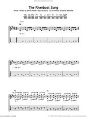 Cover icon of The Riverboat Song sheet music for guitar (tablature) by Ocean Colour Scene, Damon Minchella, Oscar Harrison, Simon Fowler and Steve Cradock, intermediate skill level