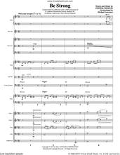 Cover icon of Be Strong (COMPLETE) sheet music for orchestra/band by Pepper Choplin, intermediate skill level