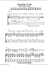 Cover icon of Good Day To Die sheet music for guitar (tablature) by Merle Travis and Fran Healy, intermediate skill level