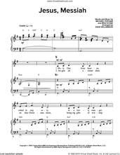 Cover icon of Jesus, Messiah sheet music for voice and piano by Regi Stone and Michael Popham, intermediate skill level