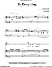 Cover icon of Be Everything sheet music for voice and piano by Regi Stone and Christy Sutherland, intermediate skill level