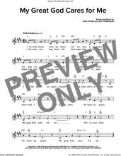 Cover icon of My Great God Cares For Me sheet music for voice and other instruments (fake book) , Jeff Ferguson and Regi Stone, intermediate skill level