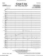 Cover icon of Great I Am (COMPLETE) sheet music for orchestra/band by Heather Sorenson and Jared Anderson, intermediate skill level