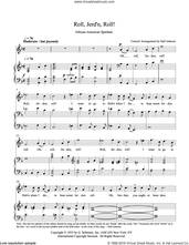 Cover icon of Roll, Jordan Roll (F) sheet music for voice and piano by Hall Johnson, classical score, intermediate skill level