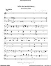 Cover icon of I Been in de Storm So Long (D minor) sheet music for voice and piano by Hall Johnson, classical score, intermediate skill level