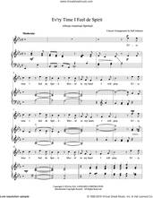 Cover icon of Ev'ry Time I Feel de Spirit (E-flat) sheet music for voice and piano by Hall Johnson, classical score, intermediate skill level