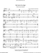 Cover icon of My God Is So High (F) sheet music for voice and piano by Hall Johnson, classical score, intermediate skill level