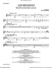 Cover icon of 1650 Broadway (Medley) sheet music for orchestra/band (trumpet 2) by Mike Stoller, Roger Emerson, The Searchers and Jerry Leiber, intermediate skill level