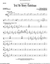 Cover icon of Text Me Merry Christmas sheet music for orchestra/band (drum set) by Kristen Bell, Roger Emerson, Adam Schlesinger and David Javerbaum, intermediate skill level
