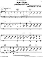Cover icon of Adoration sheet music for voice, piano or guitar by Matt Maher, intermediate skill level