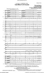 Cover icon of God Bless Us Everyone (from Disney's A Christmas Carol) (COMPLETE) sheet music for orchestra/band by Joseph M. Martin, Alan Silvestri, Andrea Bocelli and Glen Ballard, intermediate skill level