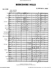 Cover icon of Berkshire Hills (COMPLETE) sheet music for concert band by Howard E. Akers, intermediate skill level